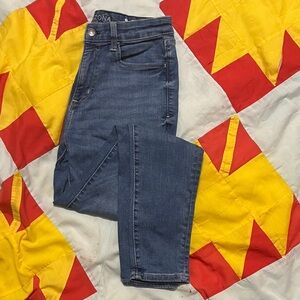 Arizona Jean Company High Rise Dark Blue Skinny Jeans